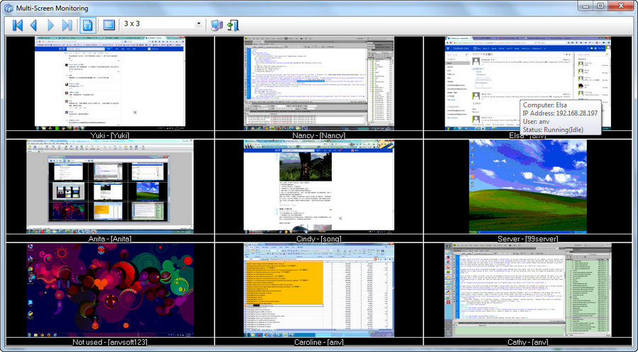 Computer activity monitor software