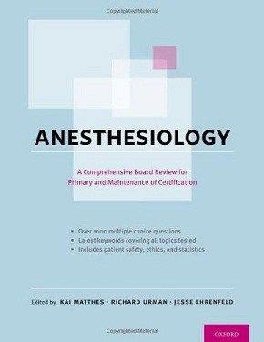 Faust anesthesiology review